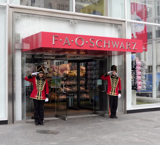 Founded by German immigrant Frederick August Otto Schwarz in 1870, the FAO flagship store pioneered the concept of a toy store as a destination where kids and their parents could spend hours wandering the aisles and ogling toys. The Fifth Avenue, New York City, icon features the giant piano from Big and one of the world’s most dazzling doll selections.